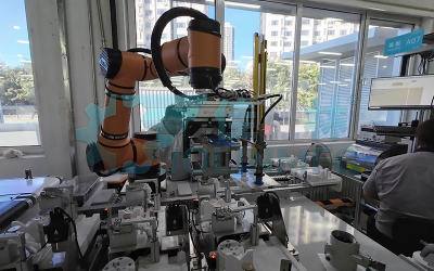 视觉机器人自动上下料工作站 / 视觉检测工作站